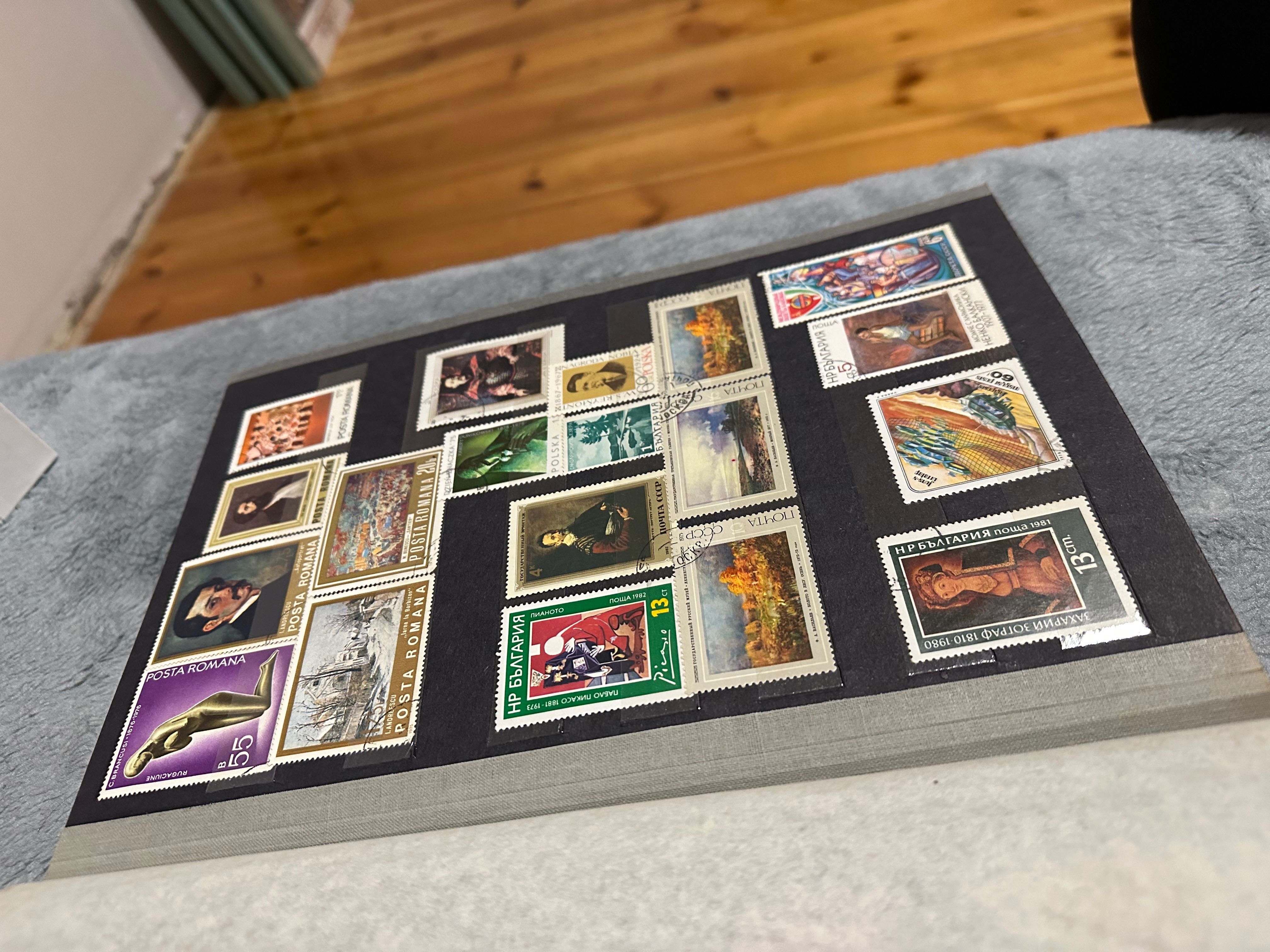 Klaser znaczki kolekcjonerskie