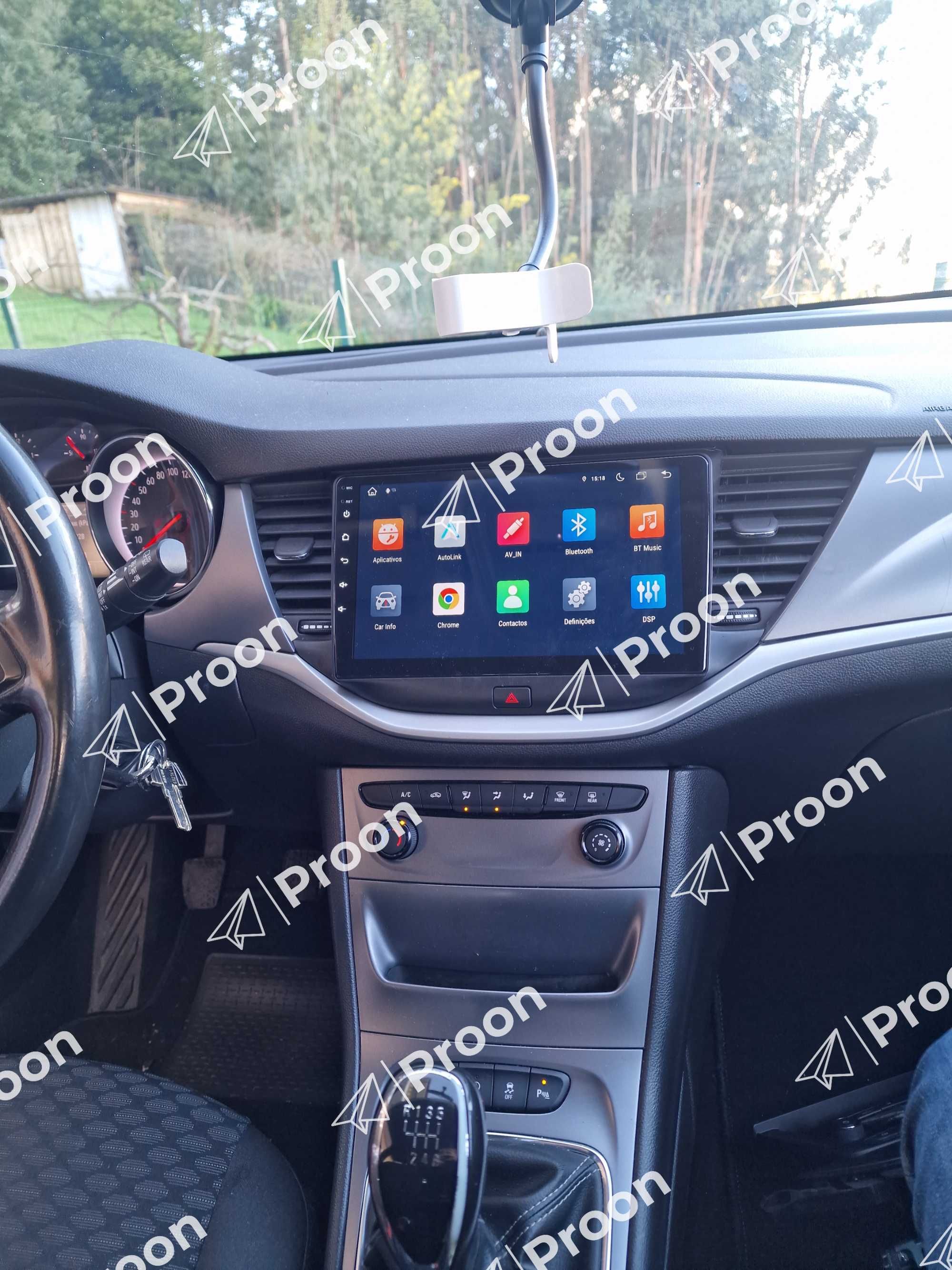 Auto Radio Opel Astra K 2Din Ano 2015 até 2019