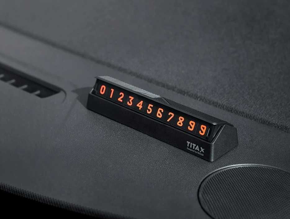 Табличка з номером телефону для авто Xiaomi Tita X парковка