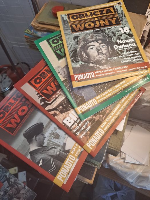 Gazeta Oblicza wojny 4szt.
