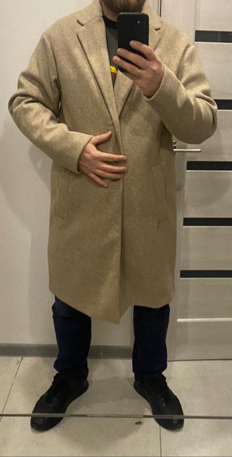 Чоловіче пальто Pull& Bear L