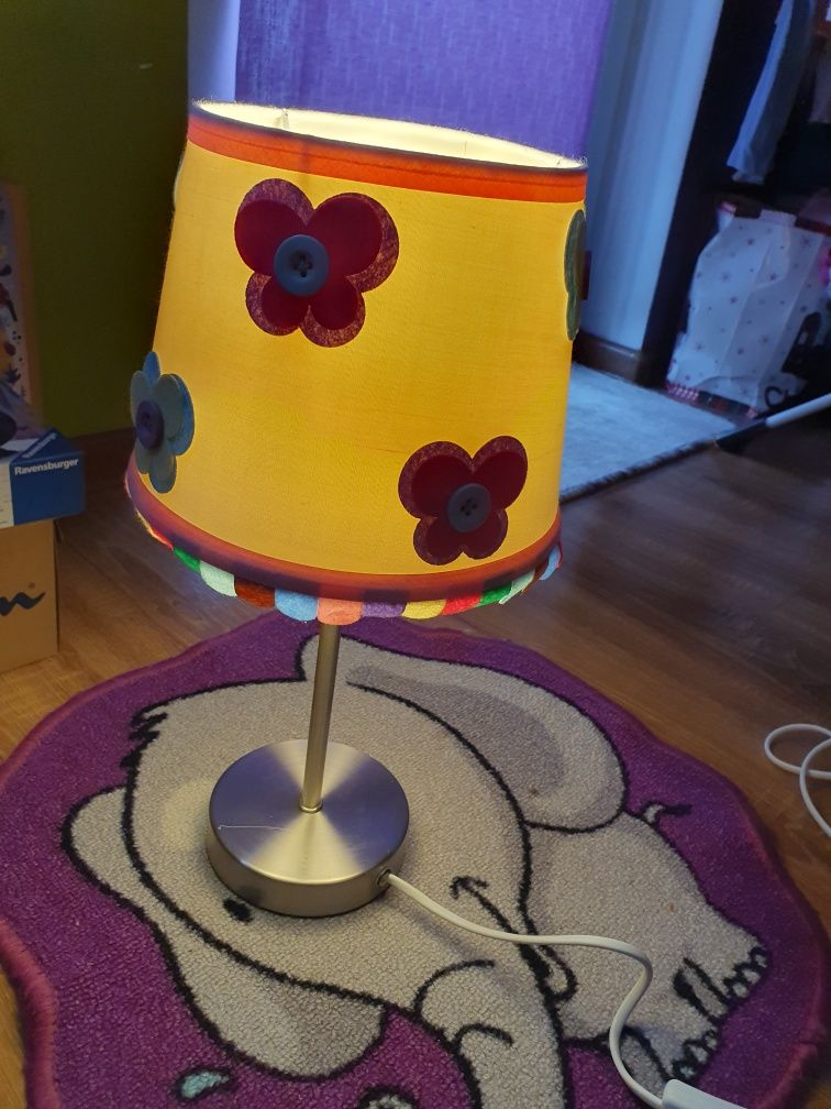 Komplet lampa wisząca i lampka nocna