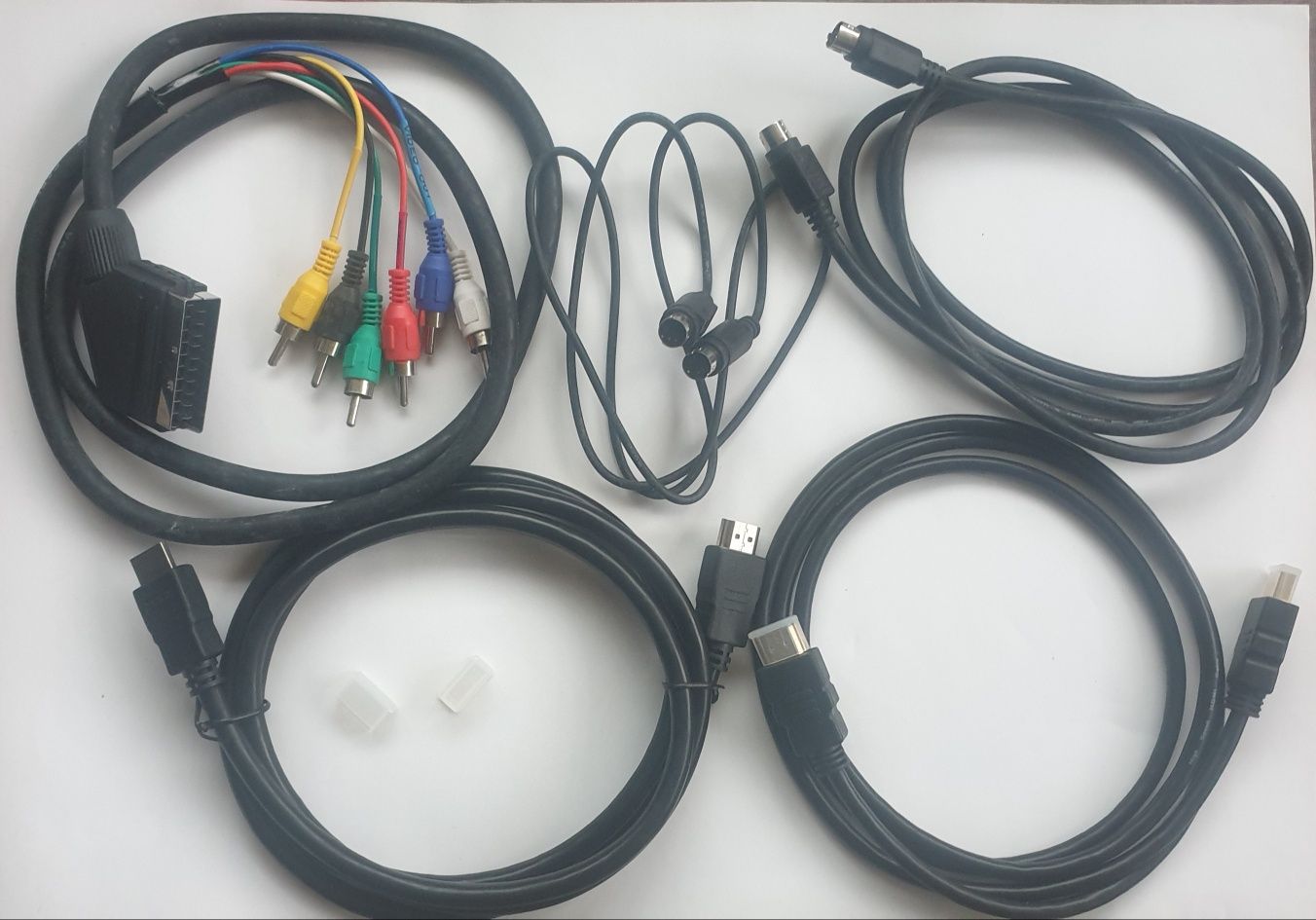 Кабель коаксиальный S-Video SCART HDMI  переходники радиомикрофон