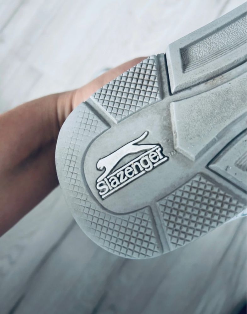 Buty sneakersy  Slazenger skóra naturalna