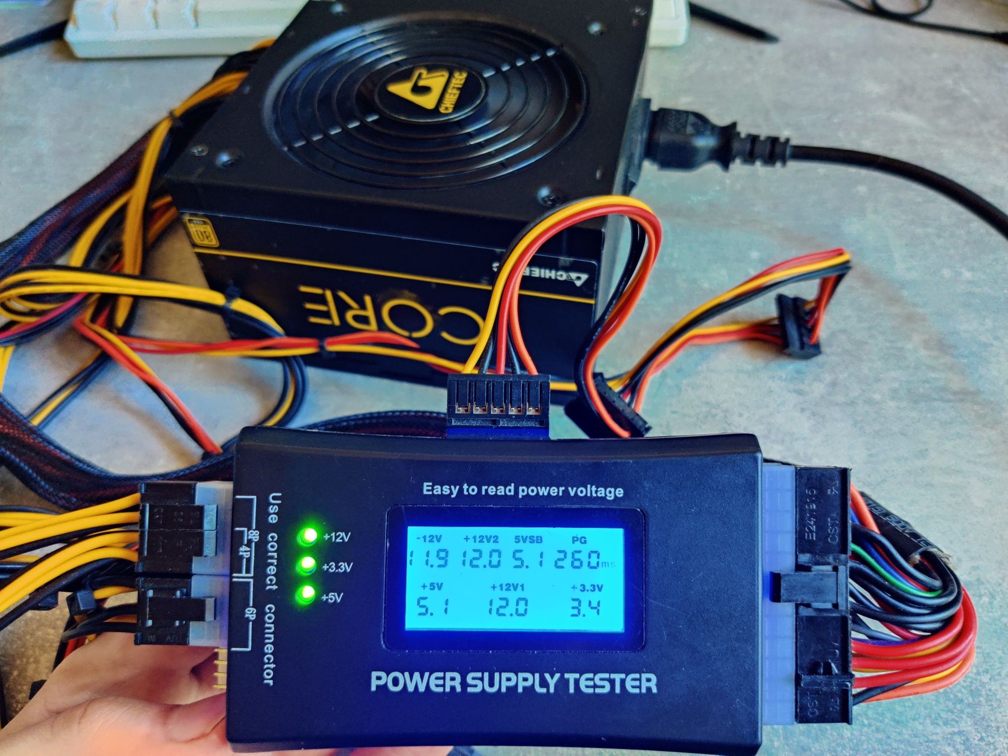 Chieftec CORE 700w | GOLD сертификат