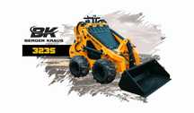 Berger Kraus 323S  Nowa Mini ładowarka kołowa 323S 23KM ogrodowa Briggs & Stratton
