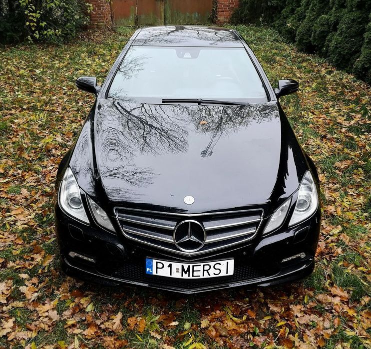 Mercedes-Benz Klasa E Mercedes-Benz E 250 CDI Coupe W207 2009 Polska salonowa