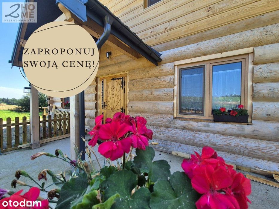 Chojnik - dom z bala, stan deweloperski PLUS