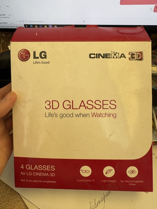 3D окулярu LG 4 пари