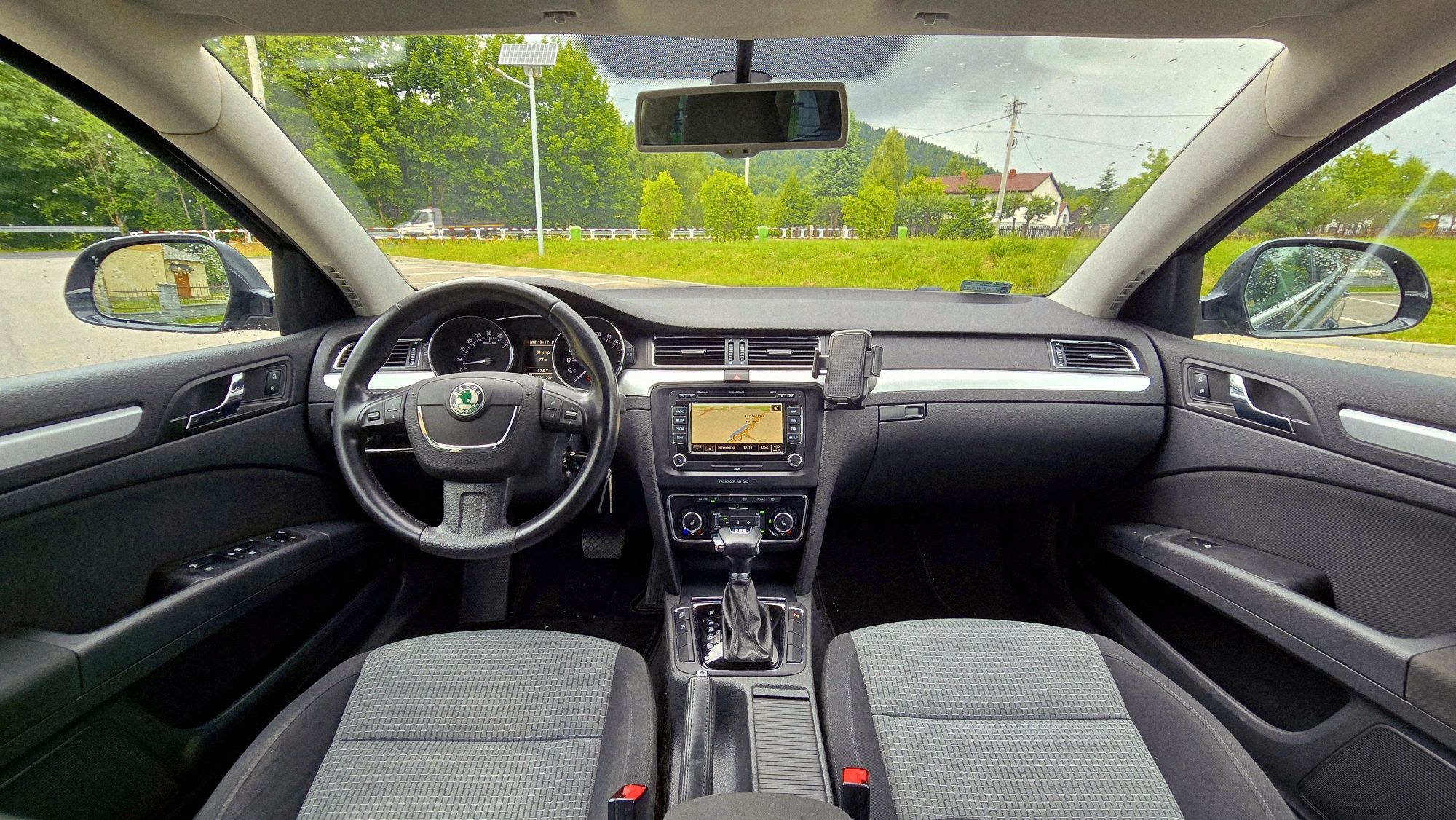 Skoda Superb  II / 2.0 TDI / DSG / Zadbana / Łopatki / Niski Przebieg