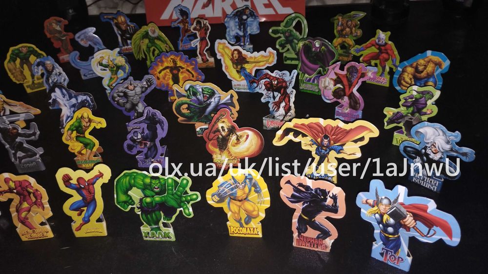 Уникальные фигурки MARVEL из приватной коллекции
