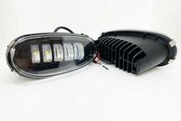 Led противотуманки ПТФ Lanos Ланос туманки Сенс Sens и 50Вт с СТГ