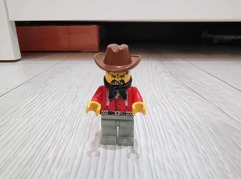 Lego ludzik bandyta Flatfoot Thompson ww008 Western Cowboys Kowboje