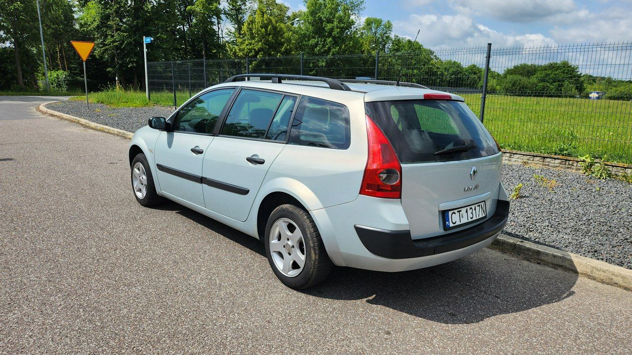 Renault Megane II 1.4 LPG GAZ 113KM Klima Relingi Alu Ładna FILM