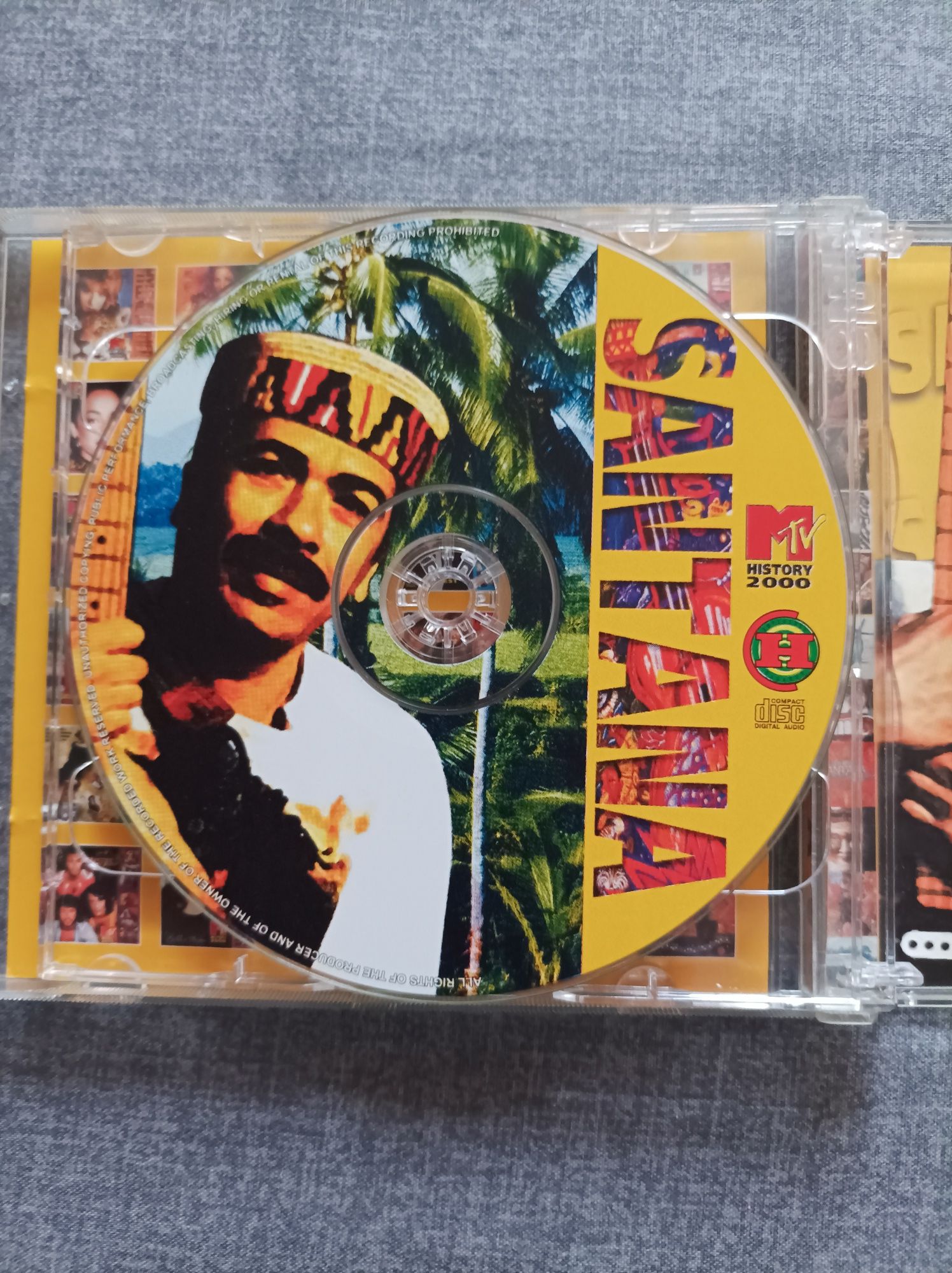 10 - Carlos Santana - Santana - 2 x CD.  MTV HISTORY 2000