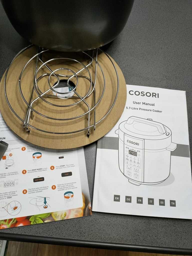 MULTICOOKER Cosori CMC-CO601-SEU 9w1 srebrny 5,7L | 1100W