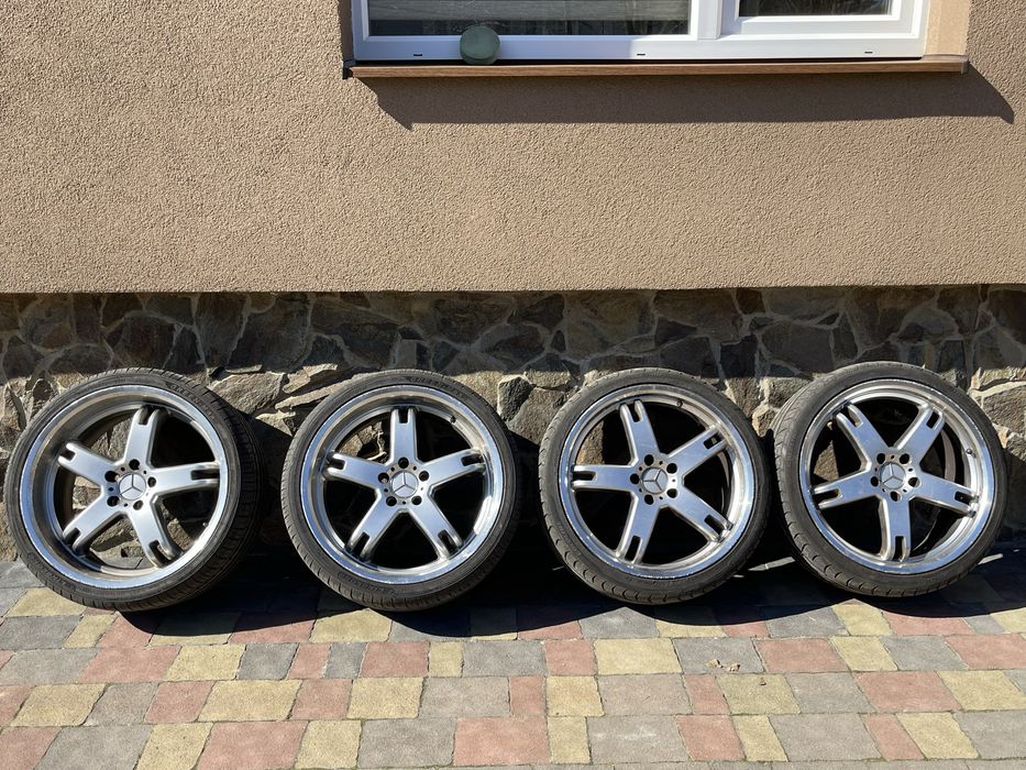 Диски з резиною Різноширокі