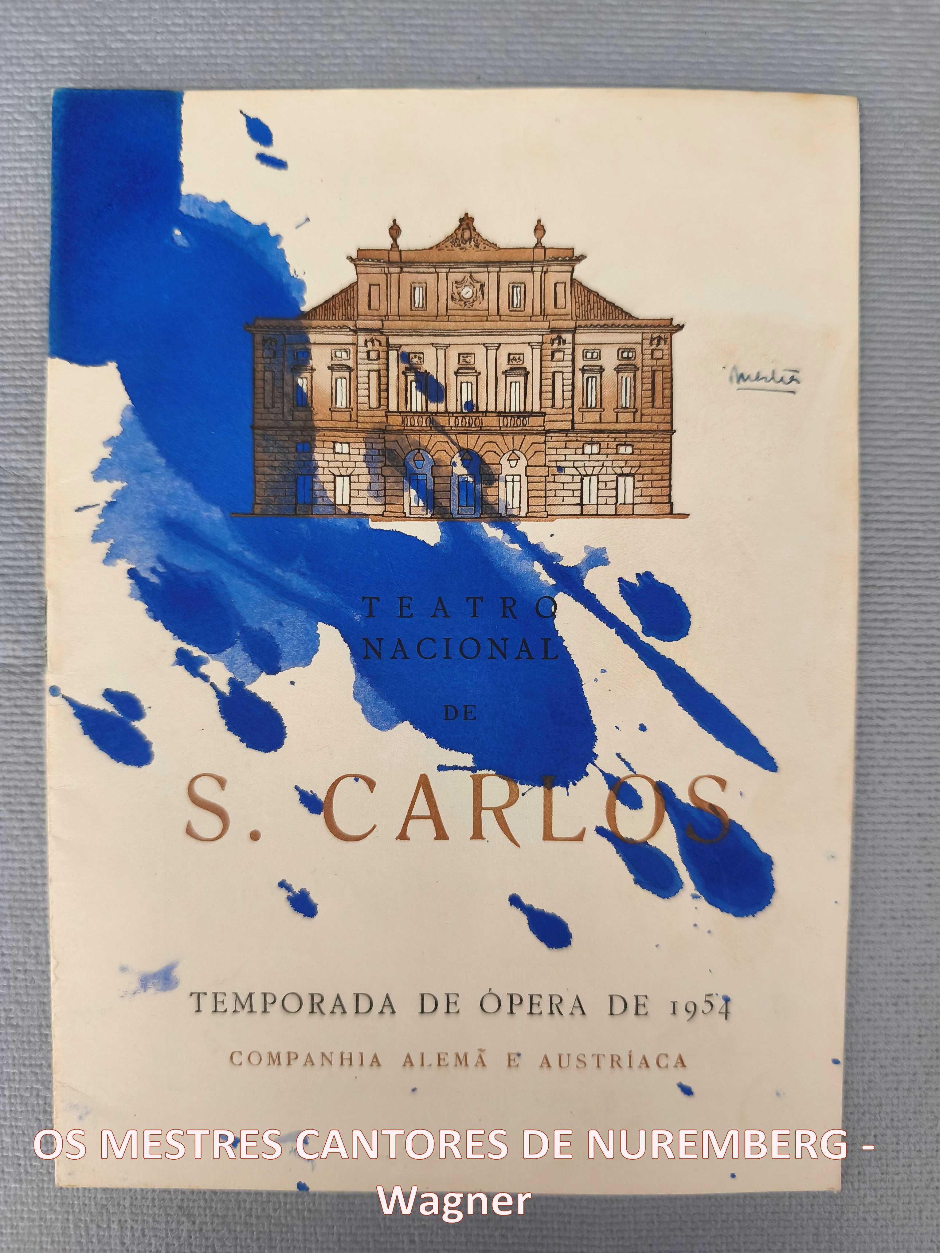 Os Mestres Cantores de Nuremberg - Wagner - Programa Ópera S. Carlos