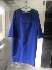 Sukienka kobaltowa rozmiar 42