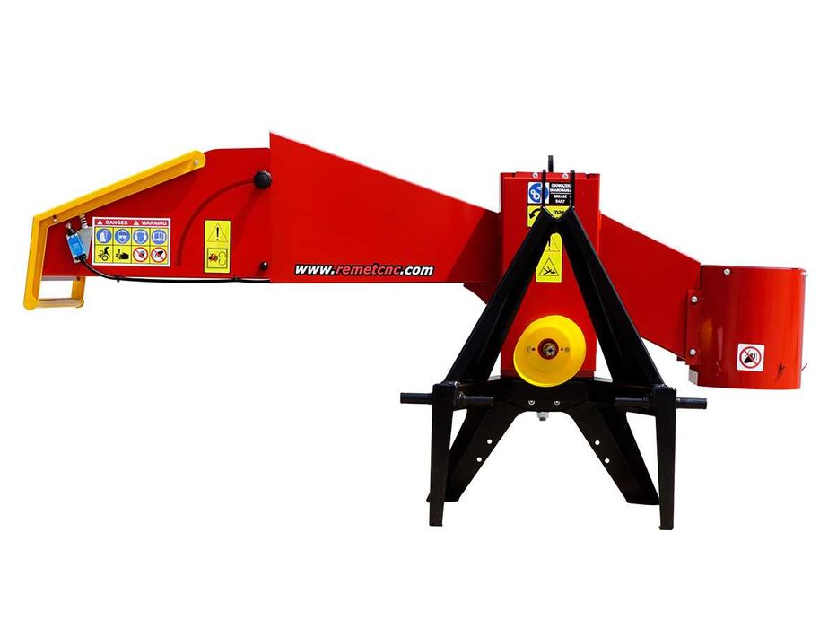 mechanizm tnący Rębak walcowy REMET R-120 == rozdrabniacz do gałęzi