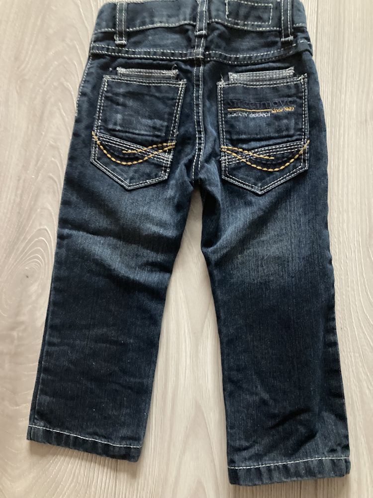 Spodnie jeans 86