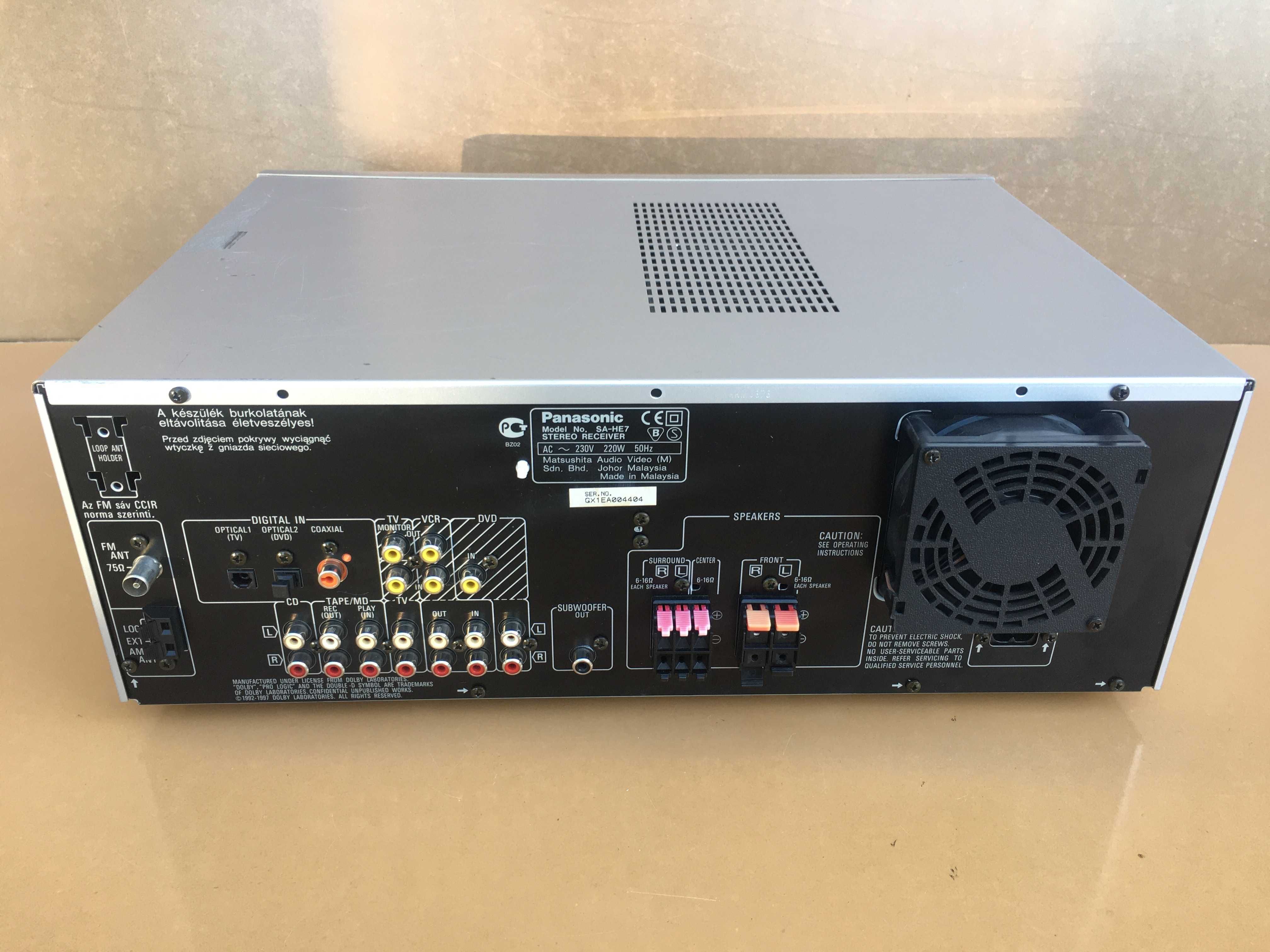 Amplituner 5.1 Panasonic SA-HE7