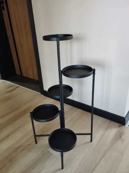 Kwietnik Stojący Stojak Na Kwiaty Rośliny Metalowy Regał Na Rośliny