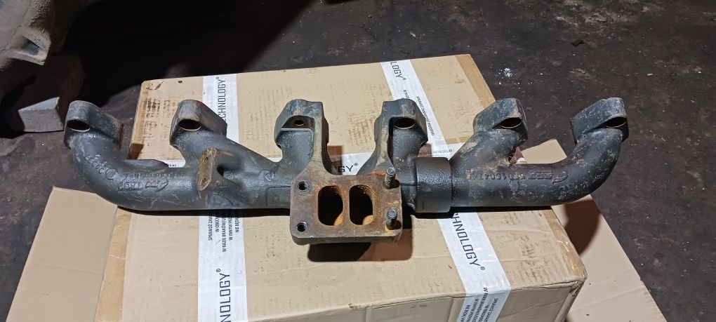 Kolektor wydechowy Case Maxxum 125