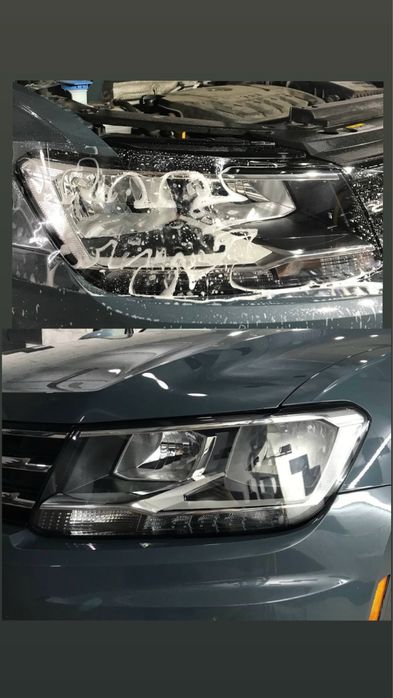 Полировка фар 800 грн, бронирование антигравийной пленкой от 1500 грн.