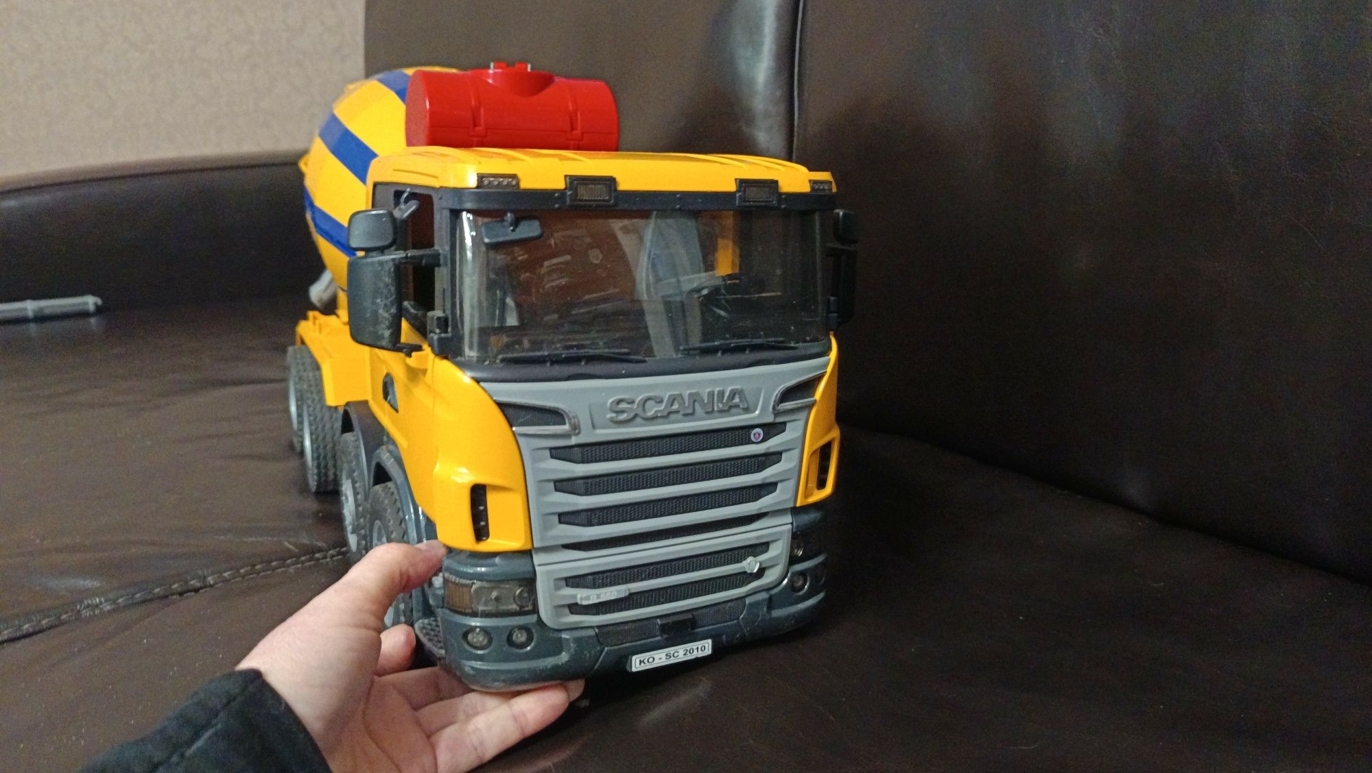 Бетономешалка, машинка, Bruder
