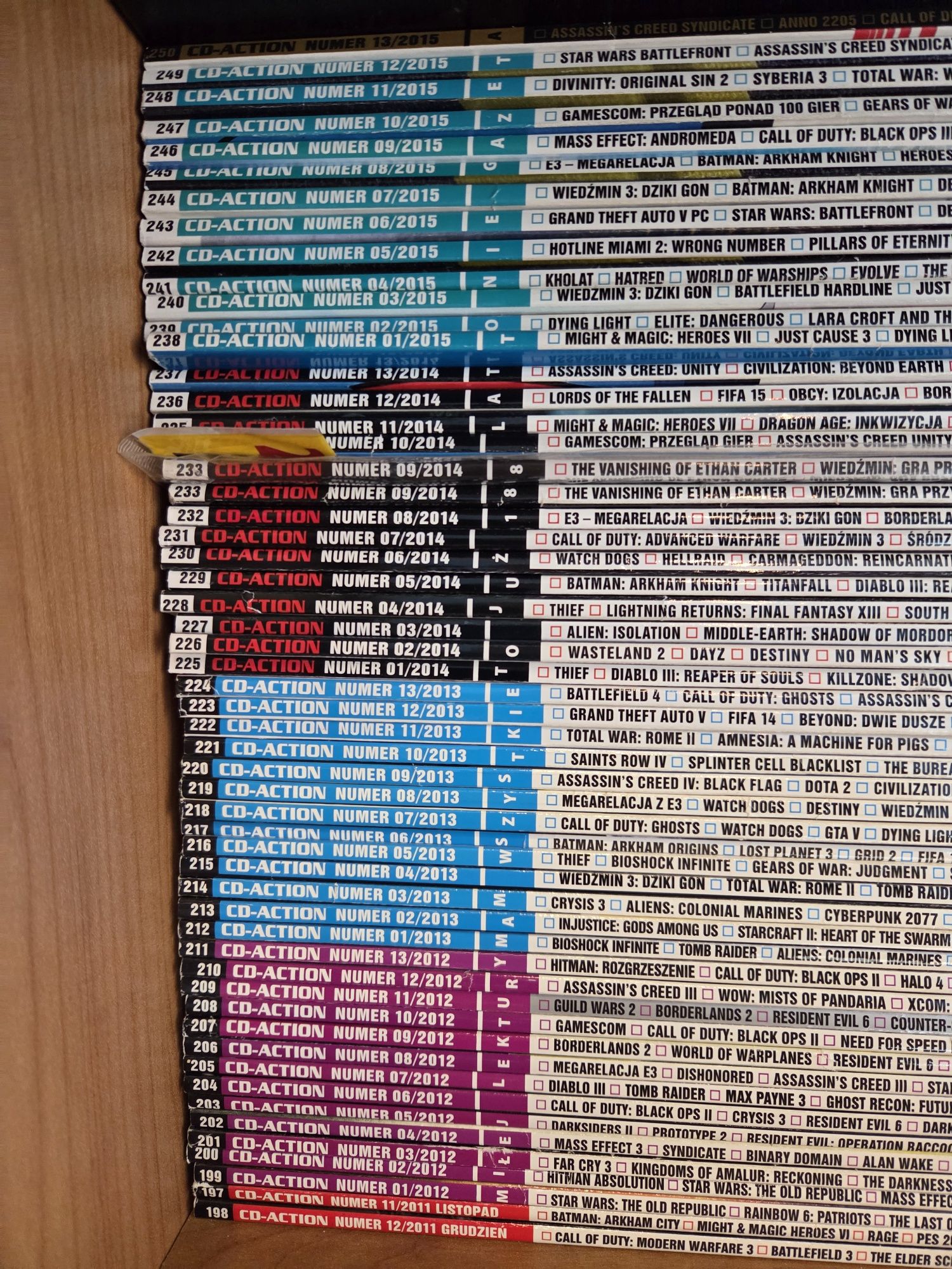 CD Action [2006 - 2015] z płytami