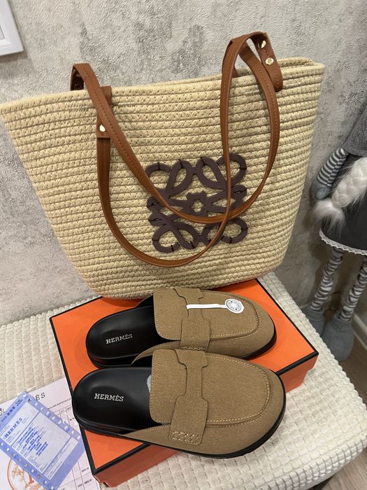 Мюли сабо шлепки Эрме Herm*s