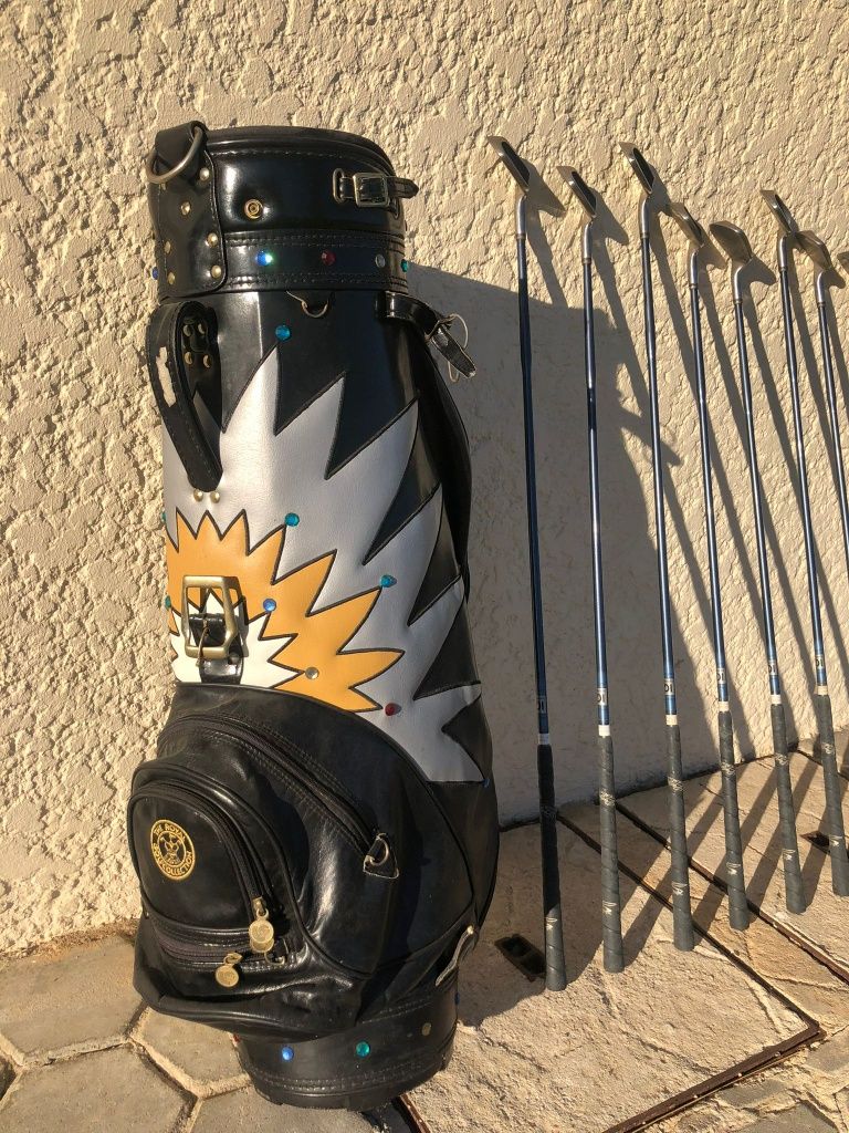 Conjunto tacos de golfe