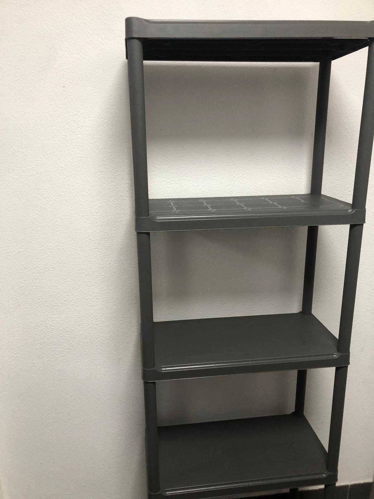 Estante de excelente qualidade para interior/exterior sem parafusos!