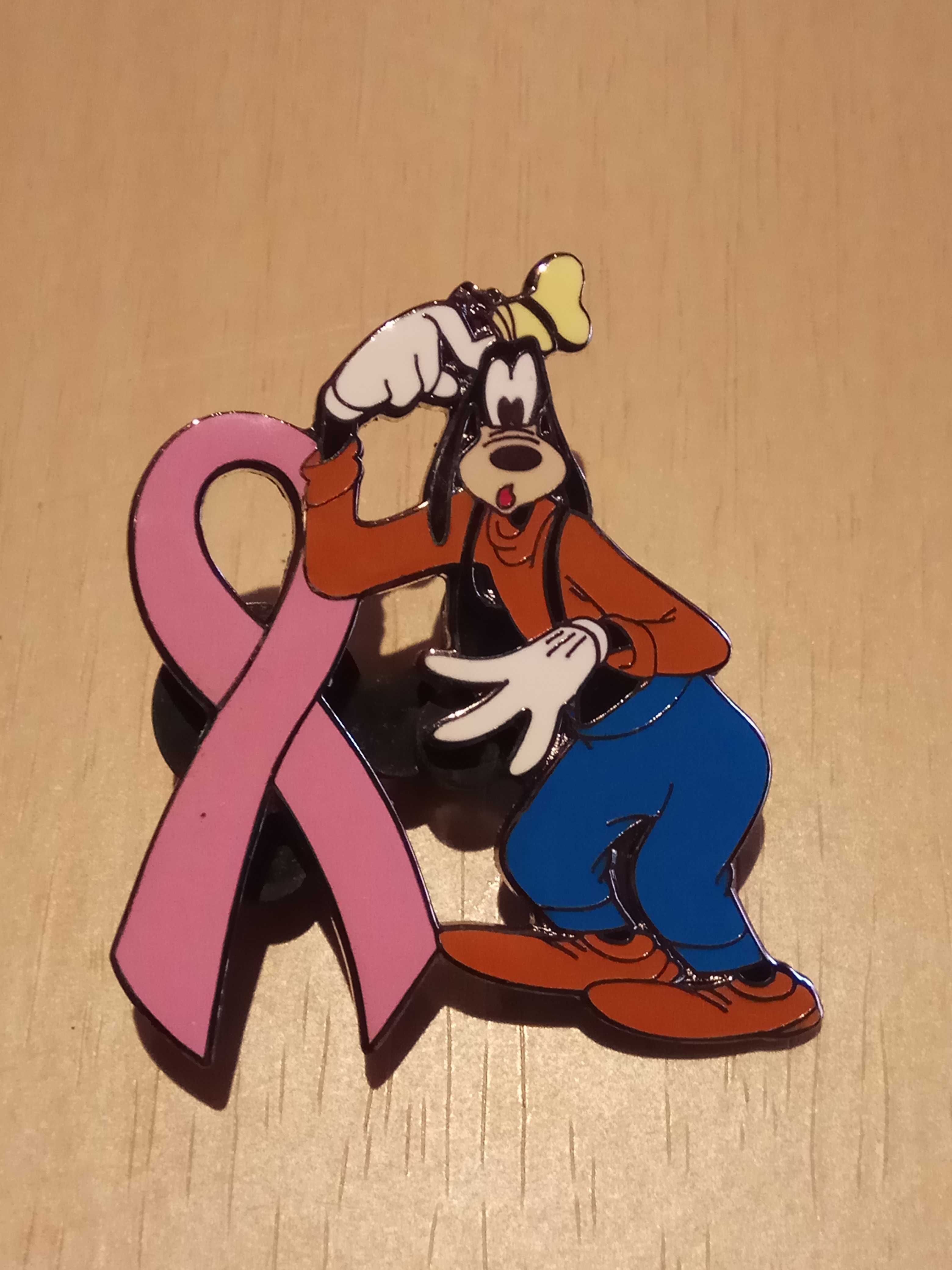 7 Pins da Disney Laços de Apoio ao Cancro