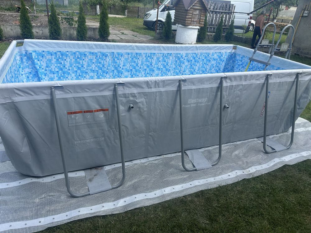 Каркасний Басейн Bestway 4,04m/2,01m/1,00/ Power Steel Frame Pool