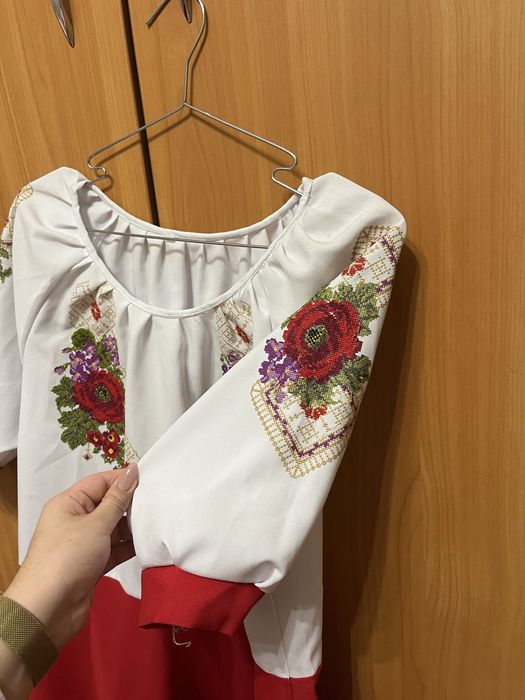 Вишита жвноча сукня