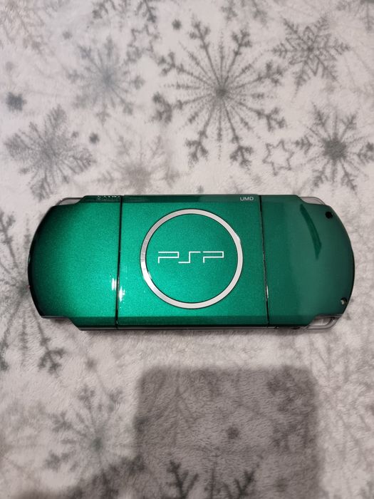 Japońskie PSP 3000, 256 gier Spirited Green 100% oryginalna