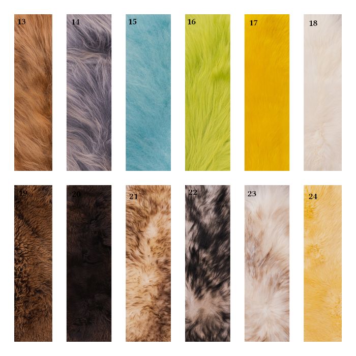 Pufa Pufka Skóra Owcza Naturalna Dekroacja