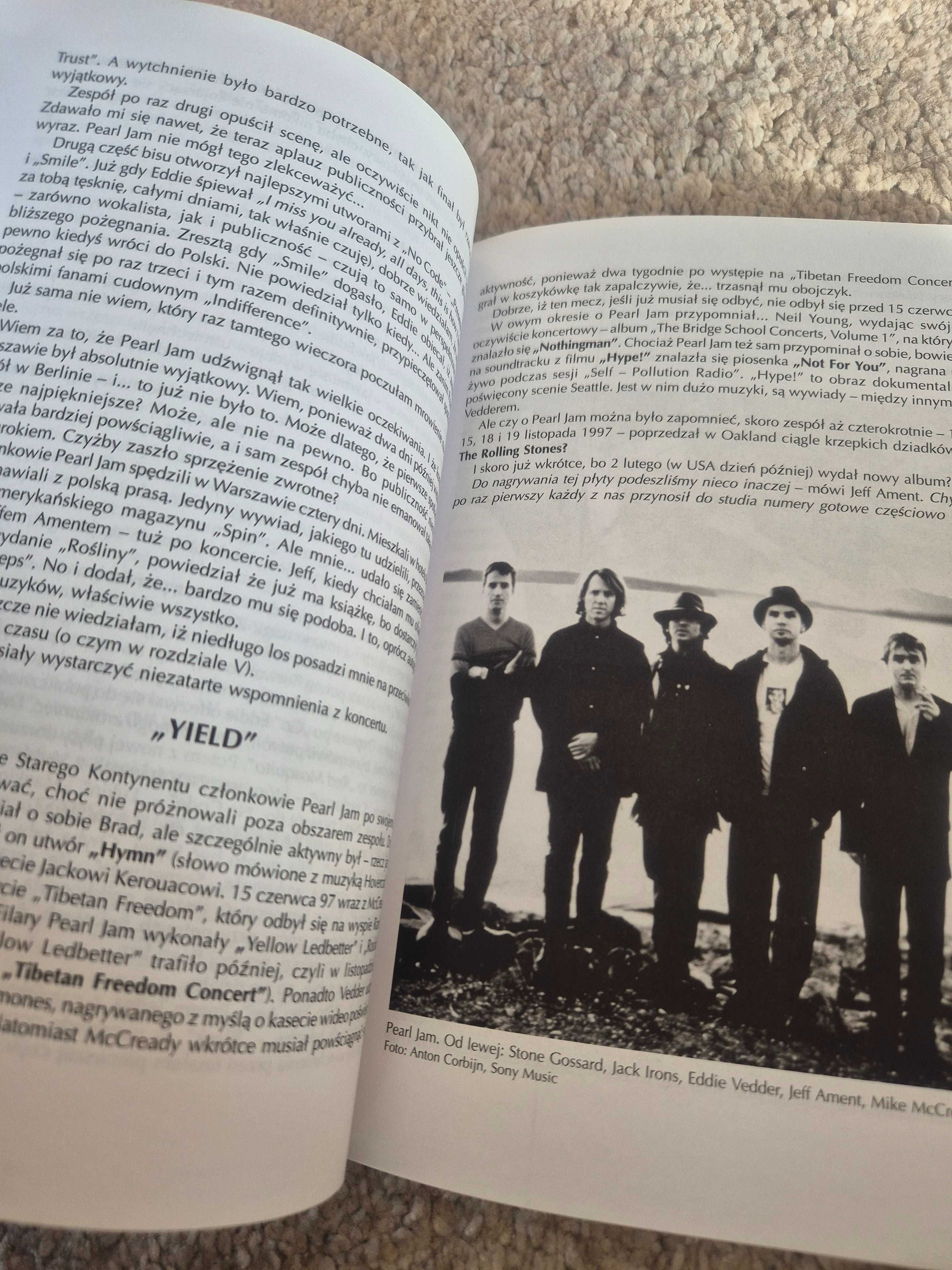 Książka Pearl Jam Roślina Małgorzata Taklińska