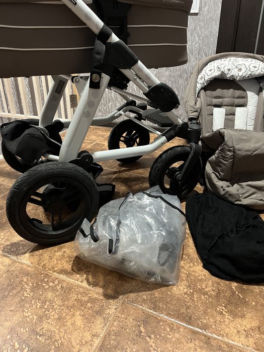 Візочок + автокрісло + крісло-гойдалка