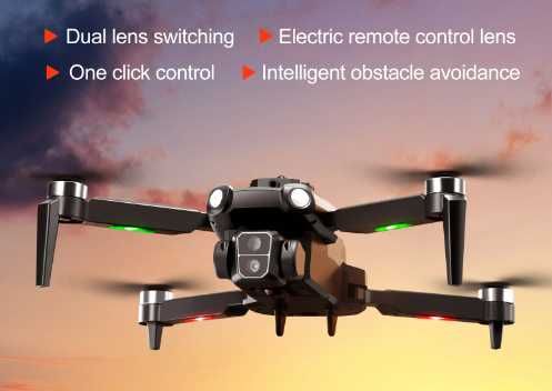 Dron, Podwójna Kamera Selfie na Gimbalu, Radar, 3f
