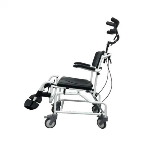 Cadeira de Banho e Sanitária Reclinável c/ Encosto de Cabeça UN4004