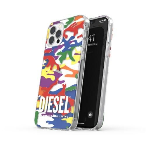 Diesel Clear Case Pride Camo AOPiPhone 12/12 Pro multikolor/