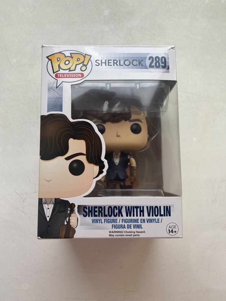 Sherlock with violin Funko Pop