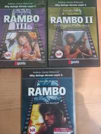 Rambo I,II,III na dvd