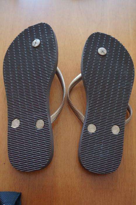 Havaianas muito originais novas (nunca usadas)