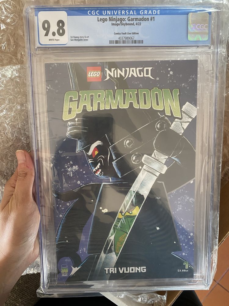 Lego ninjago comic CGC 9.8