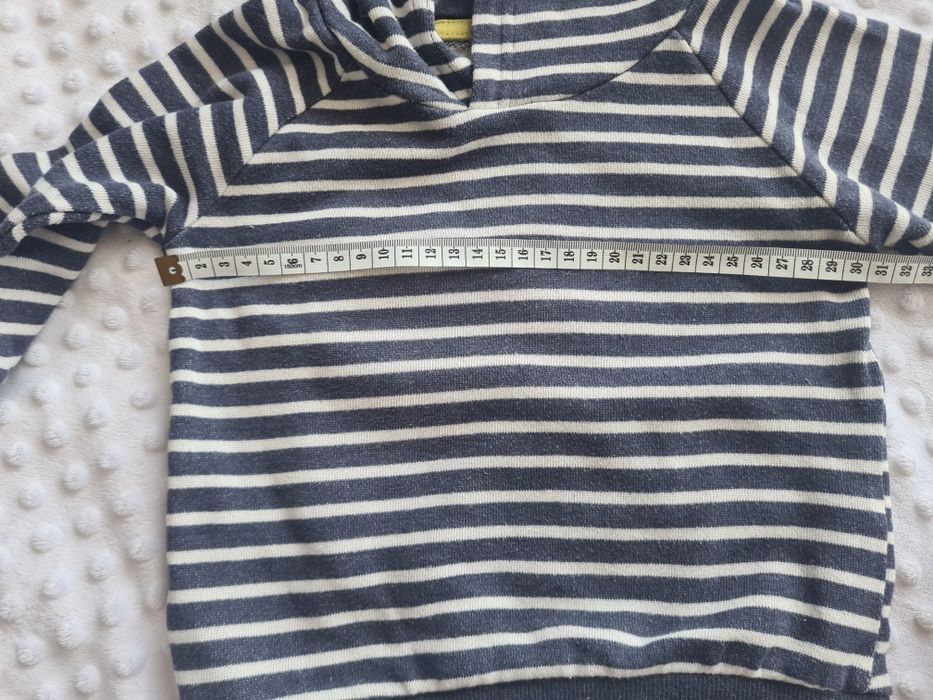 Sweterek H&M rozm 80 +bluza z kapturem rozm 80