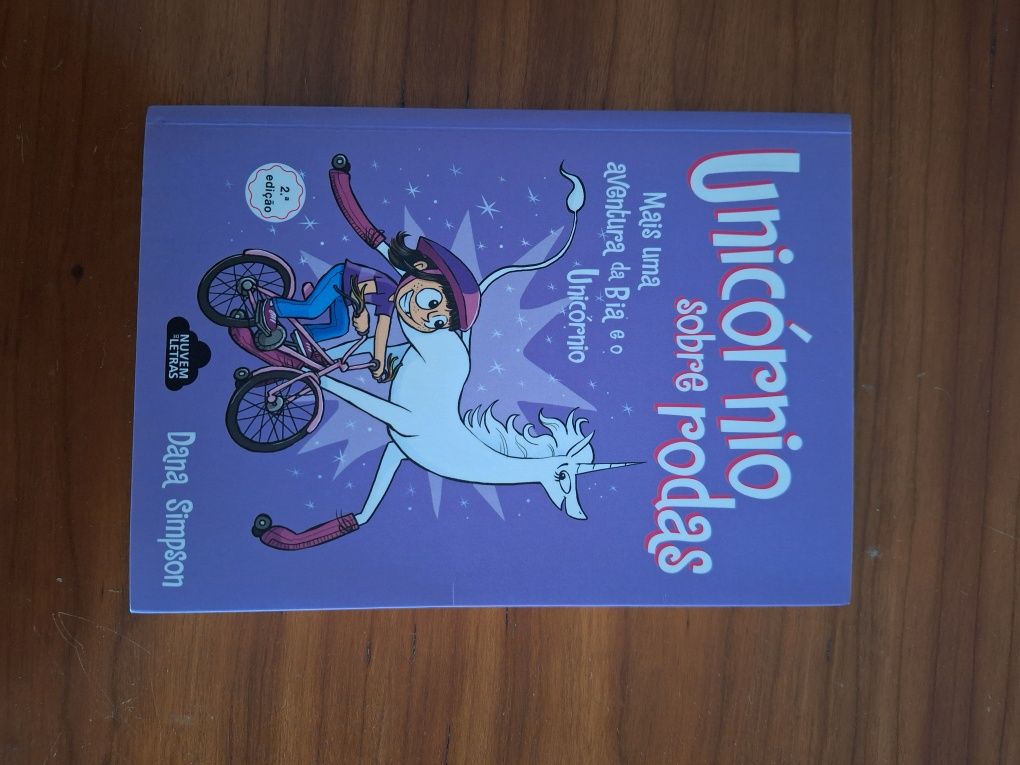 Livros colecção Bia e o Unicórnio